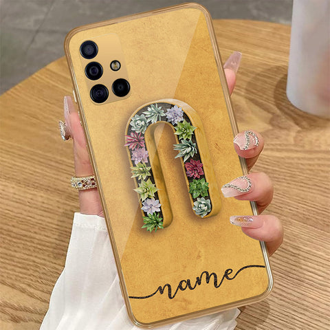Samsung Galaxy A51 - Personalized Alphabet Series - HQ Premium Shine Durable Golden Electroplate Case