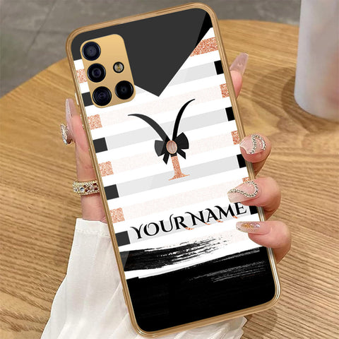 Samsung Galaxy A51 - Personalized Alphabet Series - HQ Premium Shine Durable Golden Electroplate Case
