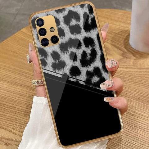 Samsung Galaxy A71 - Printed Skins Series - HQ Premium Shine Durable Golden Electroplate Case