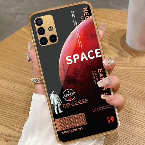 Samsung Galaxy A71 - Limitless Series - HQ Premium Shine Durable Golden Electroplate Case