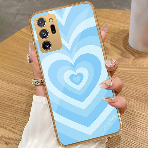 Samsung Galaxy Note 20 Ultra - O'Nation Heartbeat Series - HQ Premium Shine Durable Golden Electroplate Case