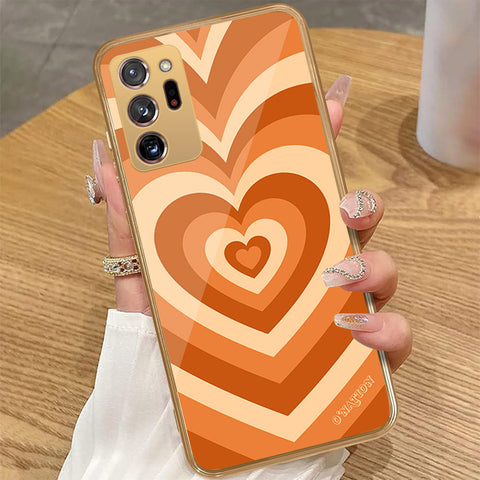 Samsung Galaxy Note 20 Ultra - O'Nation Heartbeat Series - HQ Premium Shine Durable Golden Electroplate Case