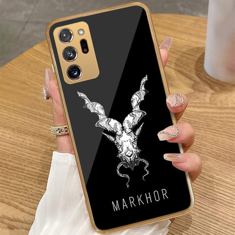 Samsung Galaxy Note 20 Ultra - Markhor Series - HQ Premium Shine Durable Golden Electroplate Case