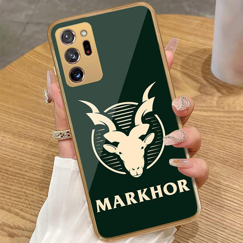 Samsung Galaxy Note 20 Ultra - Markhor Series - HQ Premium Shine Durable Golden Electroplate Case