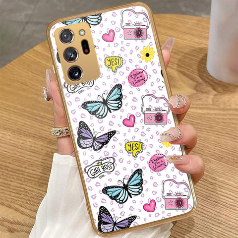 Samsung Galaxy Note 20 Ultra - Vanilla Dream Series - HQ Premium Shine Durable Golden Electroplate Case