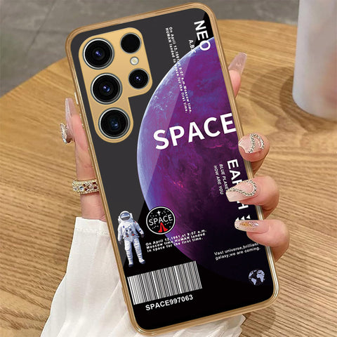 Samsung Galaxy S22 Ultra 5G - Limitless Series - HQ Premium Shine Durable Golden Electroplate Case