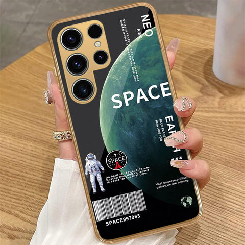 Samsung Galaxy S23 Ultra 5G - Limitless Series - HQ Premium Shine Durable Golden Electroplate Case