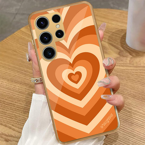 Samsung Galaxy S22 Ultra 5G - O'Nation Heartbeat Series - HQ Premium Shine Durable Golden Electroplate Case