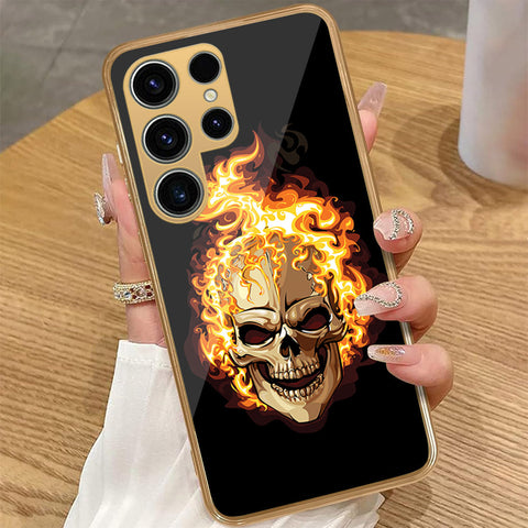 Samsung Galaxy S25 Ultra - Stellar Series - HQ Premium Shine Durable Golden Electroplate Case