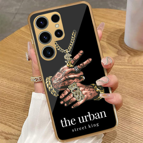 Samsung Galaxy S23 Ultra 5G - Stellar Series - HQ Premium Shine Durable Golden Electroplate Case