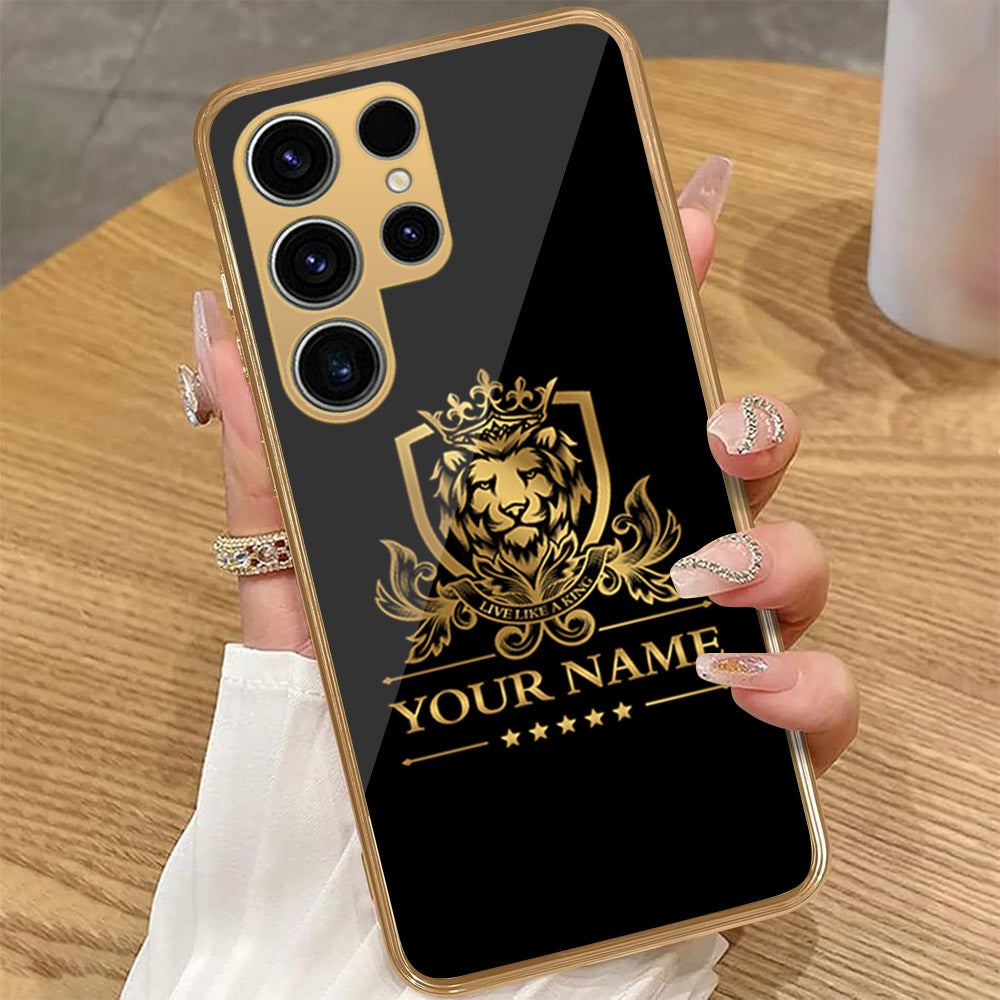 Samsung Galaxy S25 Ultra - Gold Series - HQ Premium Shine Durable Golden Electroplate Case