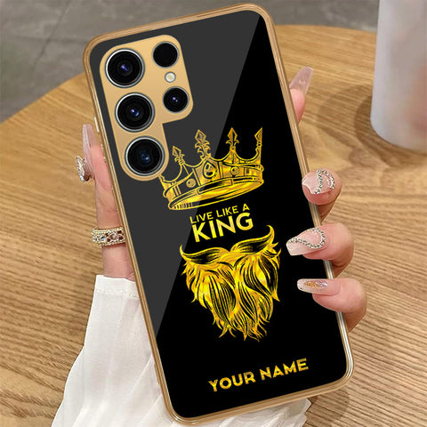 Samsung Galaxy S25 Ultra - Gold Series - HQ Premium Shine Durable Golden Electroplate Case