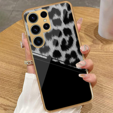 Samsung Galaxy S25 Ultra - Printed Skins Series - HQ Premium Shine Durable Golden Electroplate Case