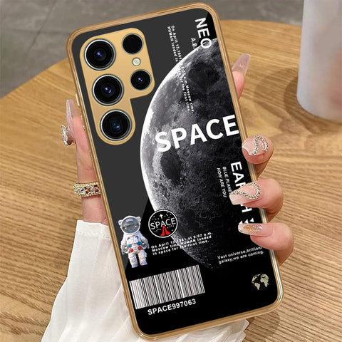 Samsung Galaxy S22 Ultra 5G - Limitless Series - HQ Premium Shine Durable Golden Electroplate Case