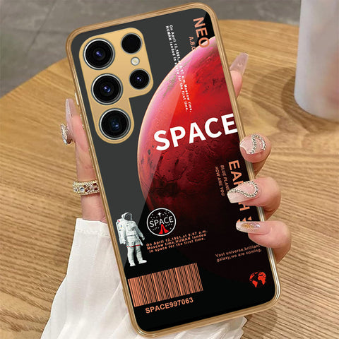 Samsung Galaxy S22 Ultra 5G - Limitless Series - HQ Premium Shine Durable Golden Electroplate Case