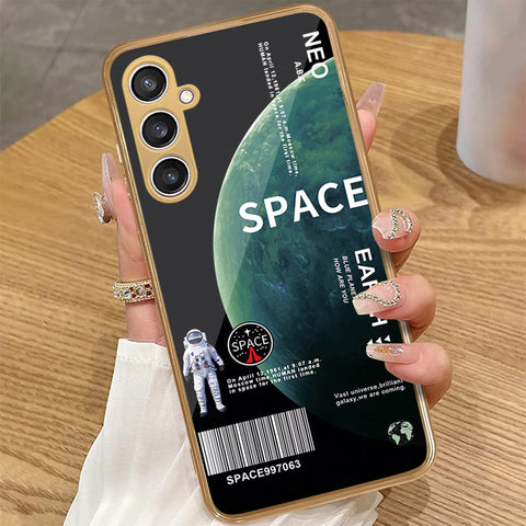 Samsung Galaxy A15 4G - Limitless Series - HQ Premium Shine Durable Golden Electroplate Case