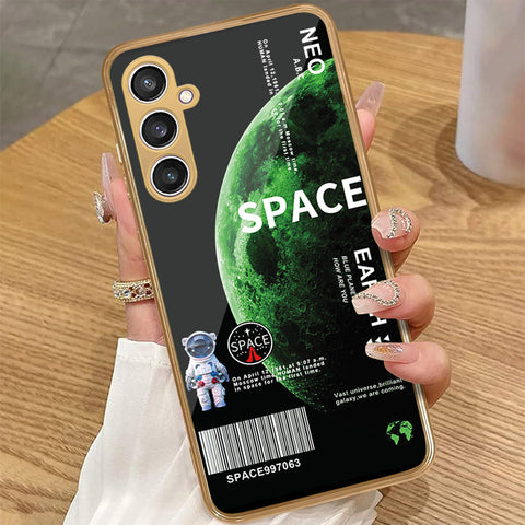 Samsung Galaxy A55 - Limitless Series - HQ Premium Shine Durable Golden Electroplate Case