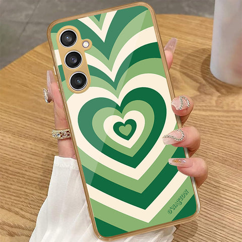 Samsung Galaxy A55 - O'Nation Heartbeat Series - HQ Premium Shine Durable Golden Electroplate Case