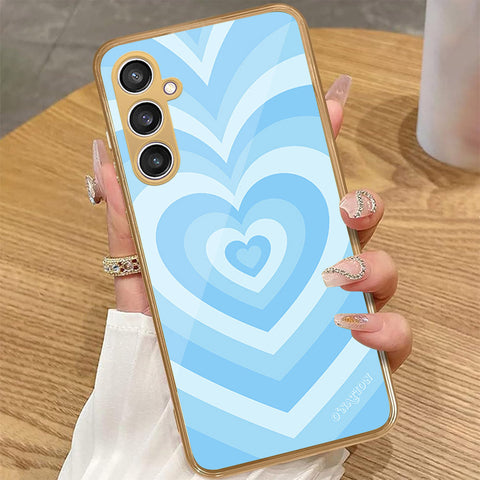 Samsung Galaxy A55 - O'Nation Heartbeat Series - HQ Premium Shine Durable Golden Electroplate Case