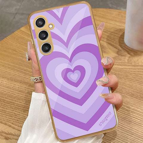 Samsung Galaxy A15 5G - O'Nation Heartbeat Series - HQ Premium Shine Durable Golden Electroplate Case