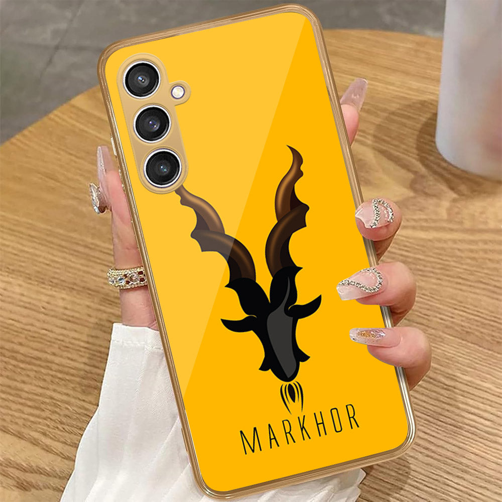 Samsung Galaxy A16 5G - Markhor Series - HQ Premium Shine Durable Golden Electroplate Case