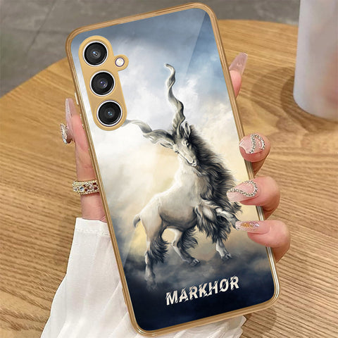 Samsung Galaxy A15 5G - Markhor Series - HQ Premium Shine Durable Golden Electroplate Case