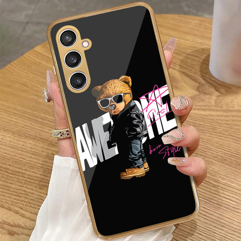 Samsung Galaxy A35 - Stellar Series - HQ Premium Shine Durable Golden Electroplate Case