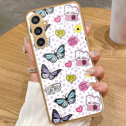 Samsung Galaxy A16 4G - Vanilla Dream Series - HQ Premium Shine Durable Golden Electroplate Case