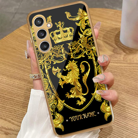 Samsung Galaxy A35 - Gold Series - HQ Premium Shine Durable Golden Electroplate Case