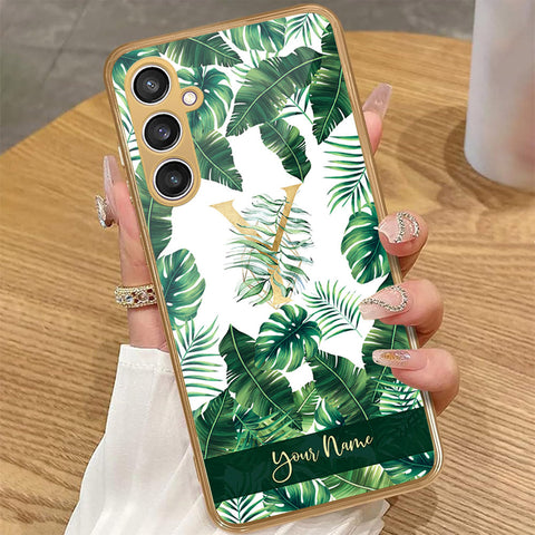 Samsung Galaxy A15 5G - Personalized Alphabet Series - HQ Premium Shine Durable Golden Electroplate Case