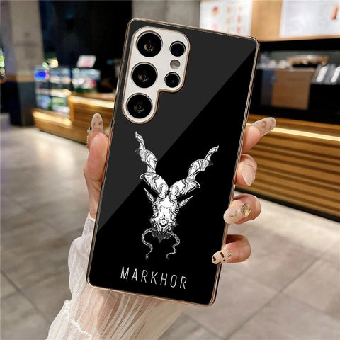 Samsung Galaxy S25 Ultra - Markhor Series - HQ Premium Shine Durable Silver Electroplate Case