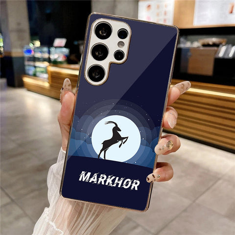 Samsung Galaxy S25 Ultra - Markhor Series - HQ Premium Shine Durable Silver Electroplate Case
