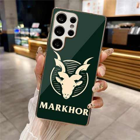 Samsung Galaxy S25 Ultra - Markhor Series - HQ Premium Shine Durable Silver Electroplate Case