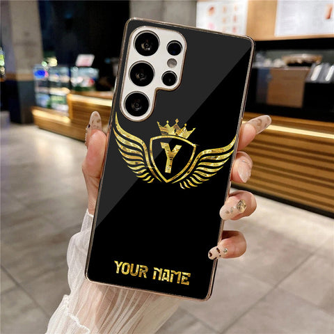 Samsung Galaxy S25 Ultra - Gold Series - HQ Premium Shine Durable Silver Electroplate Case