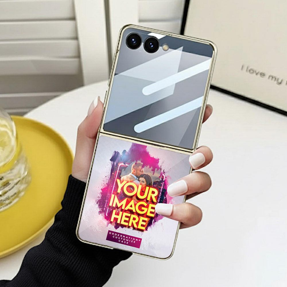 Samsung Galaxy Z Flip 7 - Customized Case Series - Upload Your Photo - Multiple Case Types Available