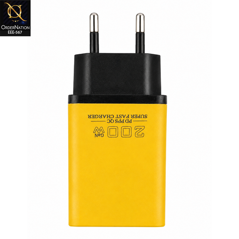 200W PD PPS Fast Charger ZG-05-AC AAT – High-Speed USB Wall Charger (Without Cable)