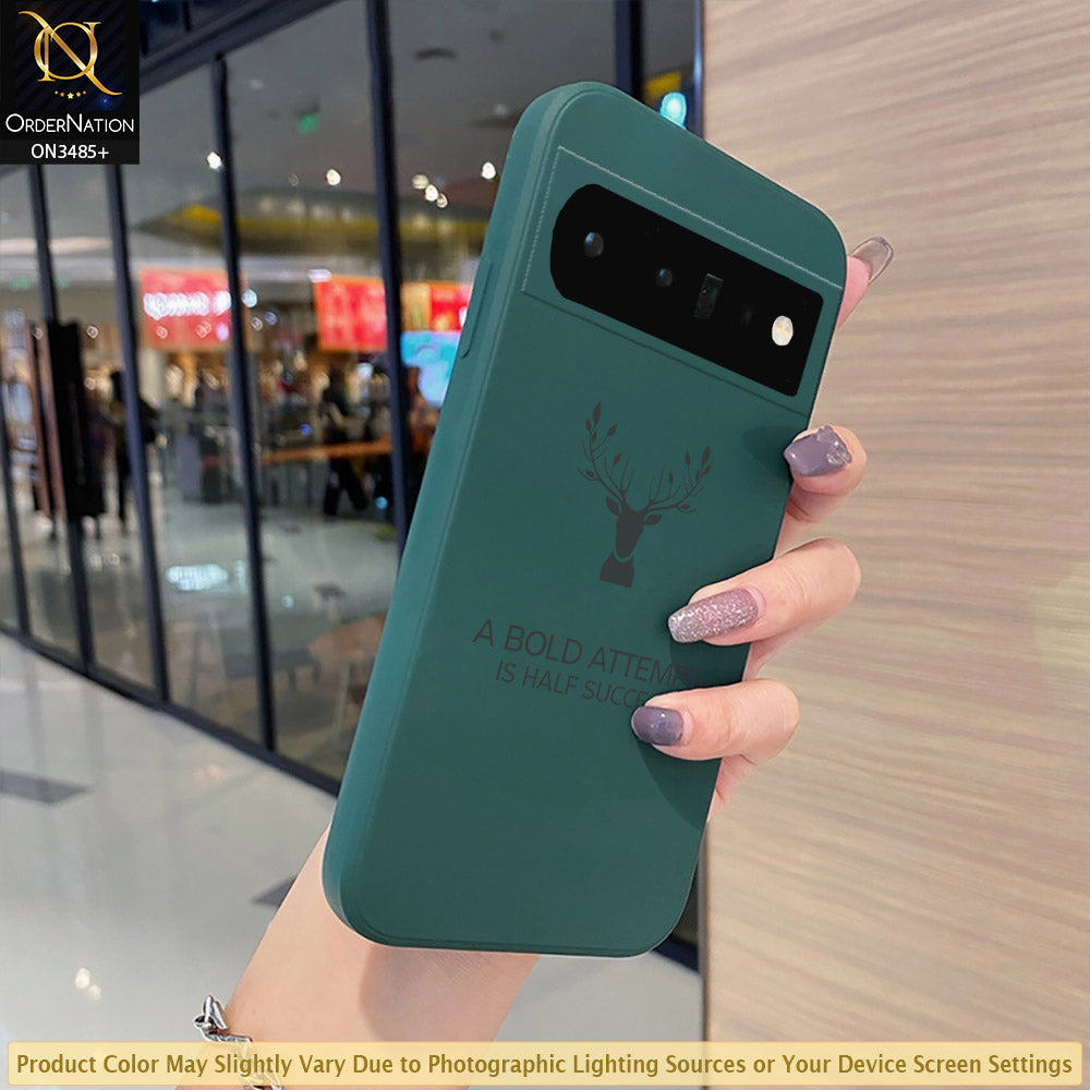 Google Pixel 6 Pro Cover - ONation Bold Series - HQ Liquid Silicone Elegant Colors Camera Protection Soft Case (Fast Delievery)