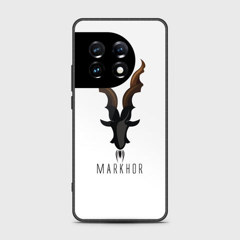 OnePlus Ace 2 Pro Cover- Markhor Series - HQ Ultra Shine Premium Infinity Glass Soft Silicon Borders Case