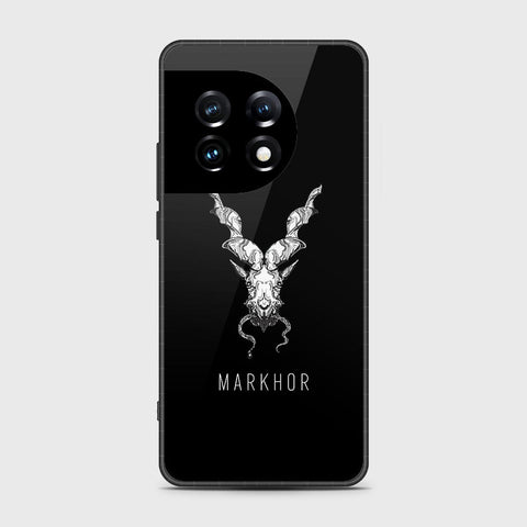 OnePlus Ace 2 Pro Cover- Markhor Series - HQ Ultra Shine Premium Infinity Glass Soft Silicon Borders Case