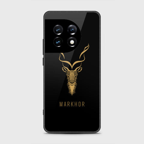 OnePlus Ace 2 Pro Cover- Markhor Series - HQ Ultra Shine Premium Infinity Glass Soft Silicon Borders Case