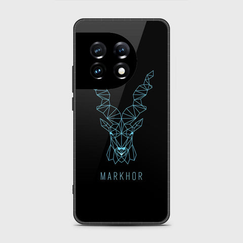 OnePlus Ace 2 Pro Cover- Markhor Series - HQ Ultra Shine Premium Infinity Glass Soft Silicon Borders Case