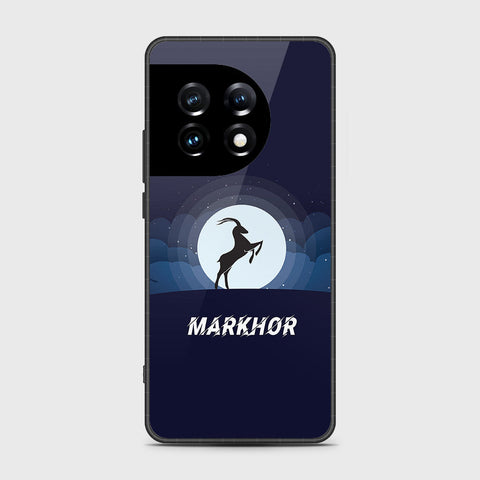 OnePlus Ace 2 Pro Cover- Markhor Series - HQ Ultra Shine Premium Infinity Glass Soft Silicon Borders Case