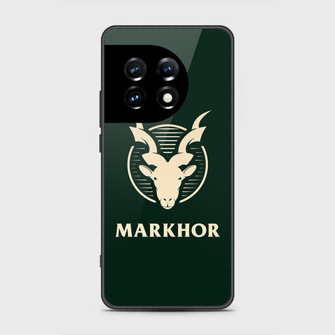 OnePlus Ace 2 Pro Cover- Markhor Series - HQ Ultra Shine Premium Infinity Glass Soft Silicon Borders Case