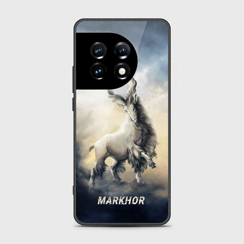 OnePlus Ace 2 Pro Cover- Markhor Series - HQ Ultra Shine Premium Infinity Glass Soft Silicon Borders Case