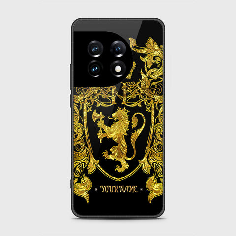 OnePlus Ace 2 Pro Cover- Gold Series - HQ Ultra Shine Premium Infinity Glass Soft Silicon Borders Case