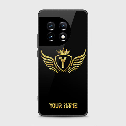 OnePlus Ace 2 Pro Cover- Gold Series - HQ Ultra Shine Premium Infinity Glass Soft Silicon Borders Case