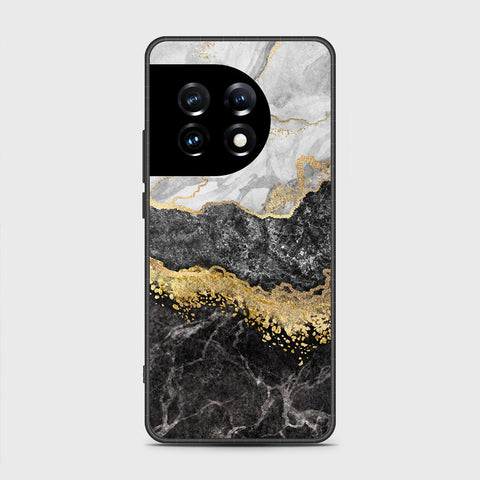 OnePlus Ace 2 Pro Cover- Colorful Marble Series - HQ Ultra Shine Premium Infinity Glass Soft Silicon Borders Case