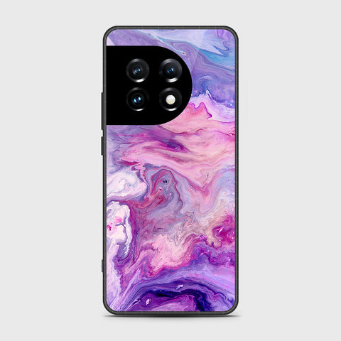 OnePlus Ace 2 Pro Cover- Colorful Marble Series - HQ Ultra Shine Premium Infinity Glass Soft Silicon Borders Case