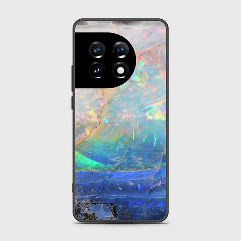 OnePlus Ace 2 Pro Cover- Colorful Marble Series - HQ Ultra Shine Premium Infinity Glass Soft Silicon Borders Case