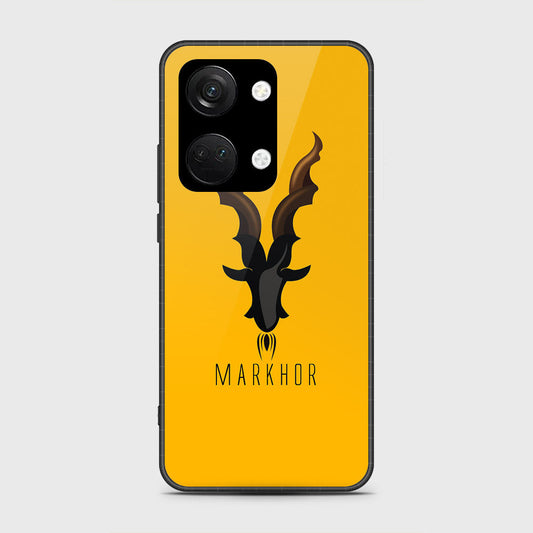 OnePlus Nord 3 Cover- Markhor Series - HQ Ultra Shine Premium Infinity Glass Soft Silicon Borders Case